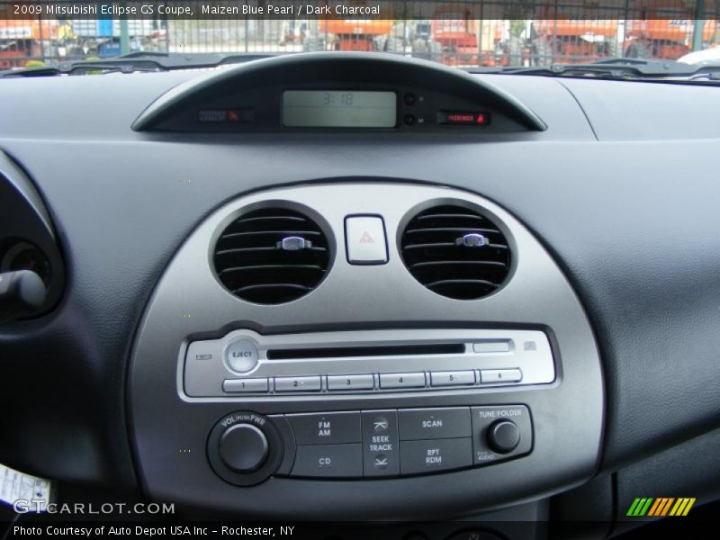 Maizen Blue Pearl / Dark Charcoal 2009 Mitsubishi Eclipse GS Coupe