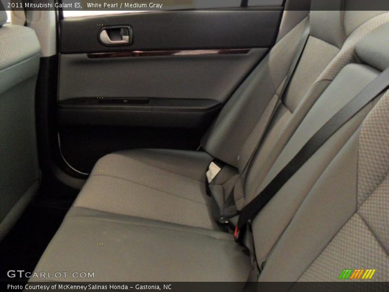 White Pearl / Medium Gray 2011 Mitsubishi Galant ES