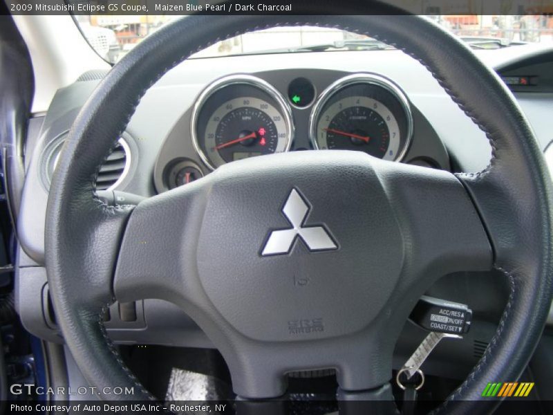 Maizen Blue Pearl / Dark Charcoal 2009 Mitsubishi Eclipse GS Coupe
