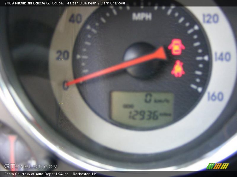 Maizen Blue Pearl / Dark Charcoal 2009 Mitsubishi Eclipse GS Coupe