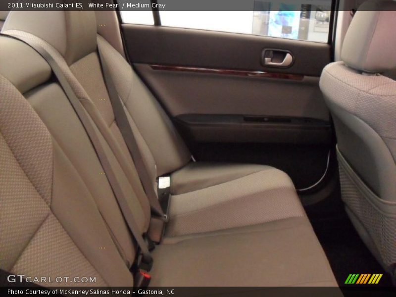 White Pearl / Medium Gray 2011 Mitsubishi Galant ES