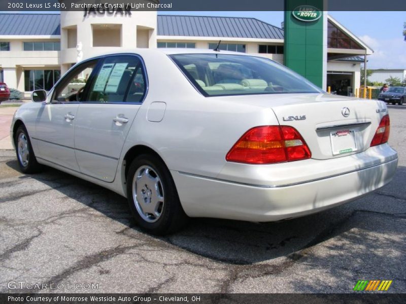 Parchment Crystal / Light Charcoal 2002 Lexus LS 430