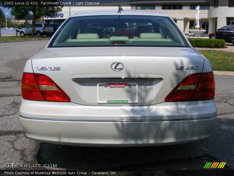 Parchment Crystal / Light Charcoal 2002 Lexus LS 430