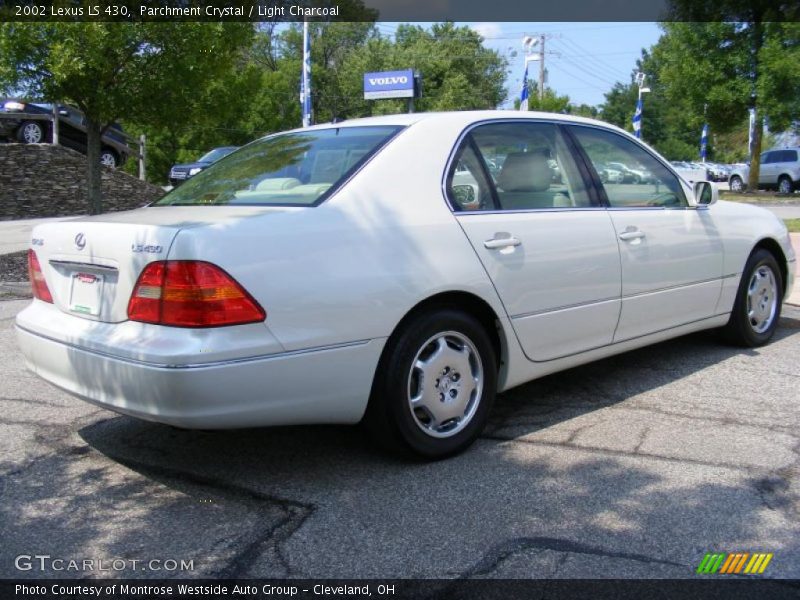 Parchment Crystal / Light Charcoal 2002 Lexus LS 430