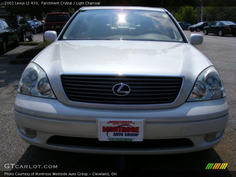 Parchment Crystal / Light Charcoal 2002 Lexus LS 430