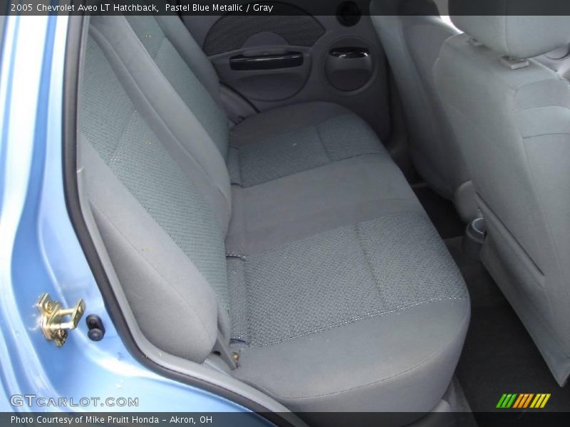 Pastel Blue Metallic / Gray 2005 Chevrolet Aveo LT Hatchback