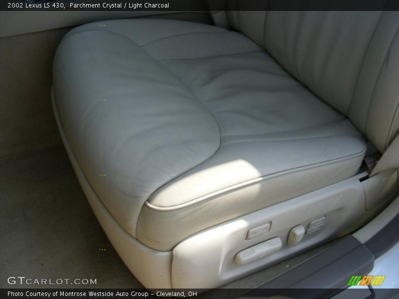 Parchment Crystal / Light Charcoal 2002 Lexus LS 430