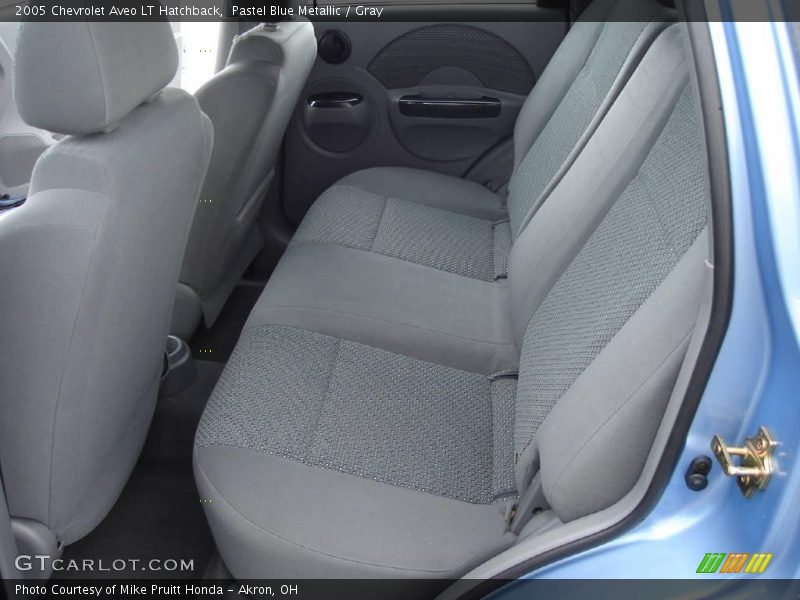 Pastel Blue Metallic / Gray 2005 Chevrolet Aveo LT Hatchback