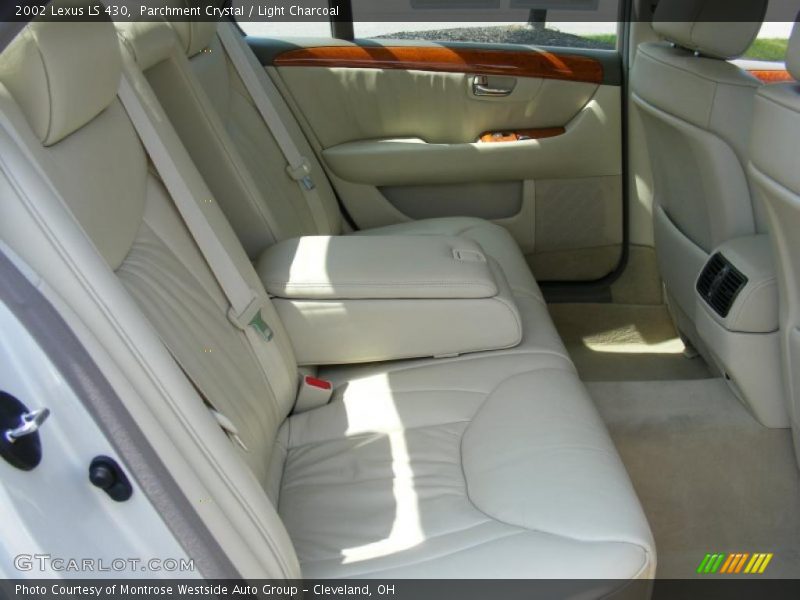 Parchment Crystal / Light Charcoal 2002 Lexus LS 430