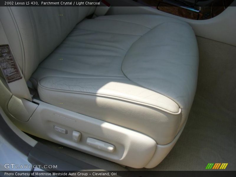 Parchment Crystal / Light Charcoal 2002 Lexus LS 430