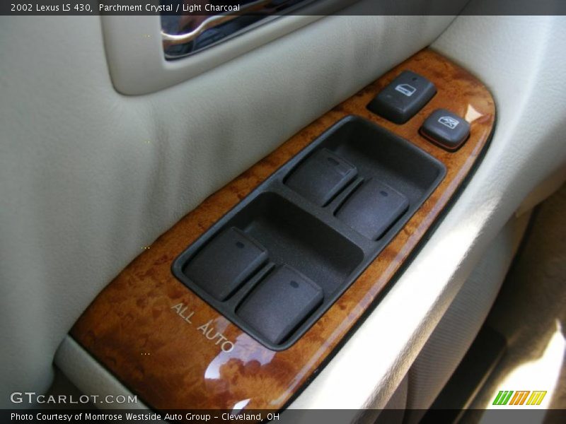 Parchment Crystal / Light Charcoal 2002 Lexus LS 430