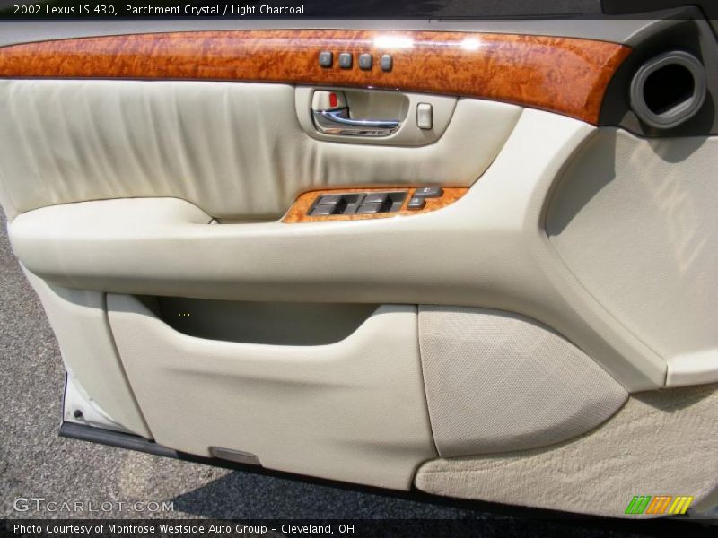 Parchment Crystal / Light Charcoal 2002 Lexus LS 430