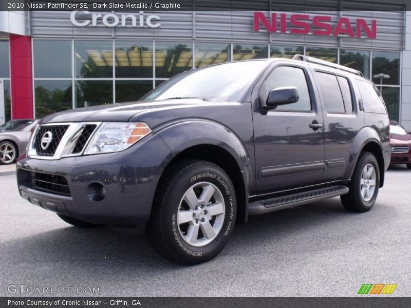 Dark Slate Metallic / Graphite 2010 Nissan Pathfinder SE