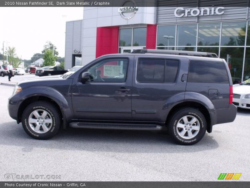 Dark Slate Metallic / Graphite 2010 Nissan Pathfinder SE