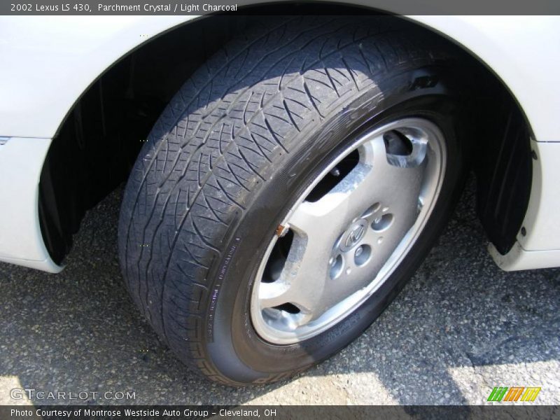 Parchment Crystal / Light Charcoal 2002 Lexus LS 430