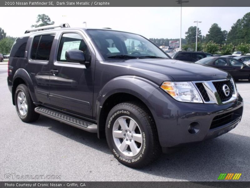 Dark Slate Metallic / Graphite 2010 Nissan Pathfinder SE