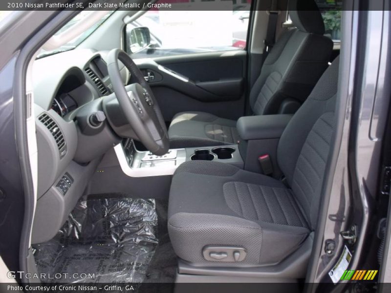 Dark Slate Metallic / Graphite 2010 Nissan Pathfinder SE