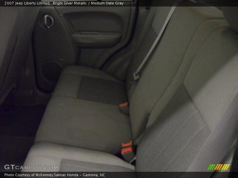 Bright Silver Metallic / Medium Slate Gray 2007 Jeep Liberty Limited