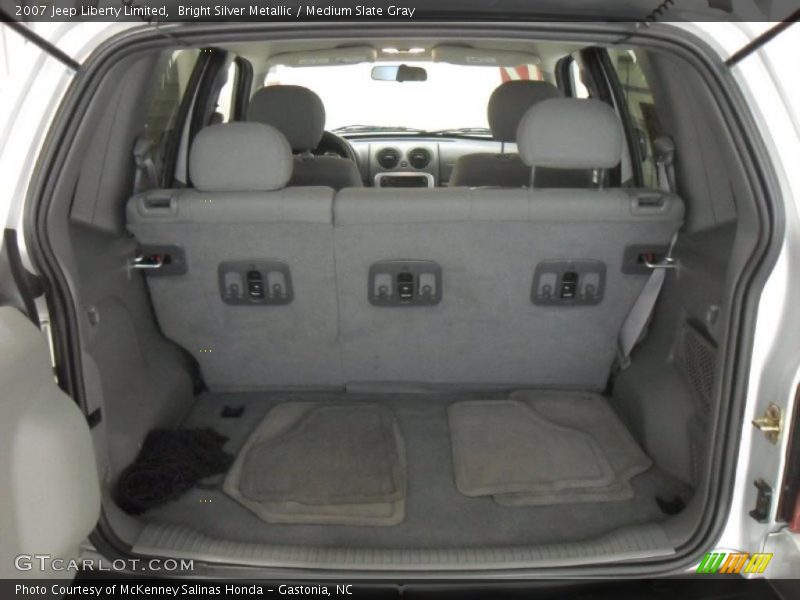 Bright Silver Metallic / Medium Slate Gray 2007 Jeep Liberty Limited