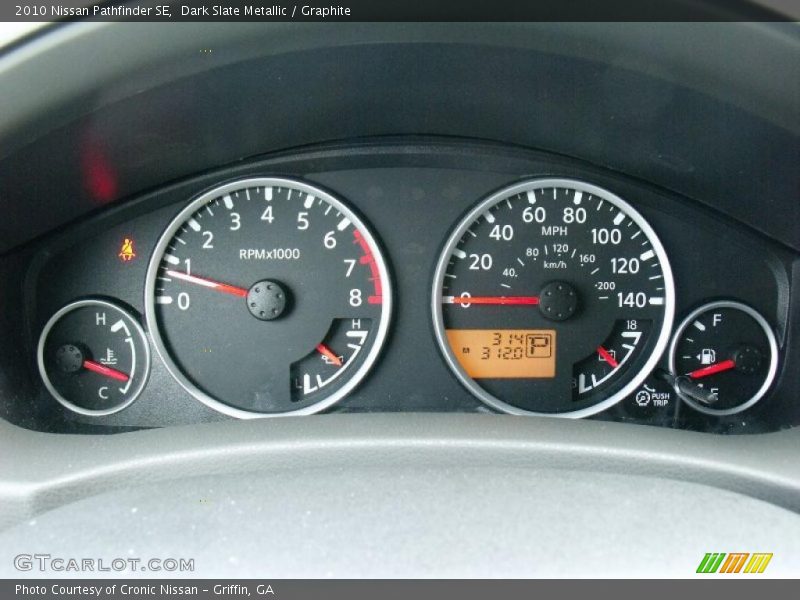 Dark Slate Metallic / Graphite 2010 Nissan Pathfinder SE