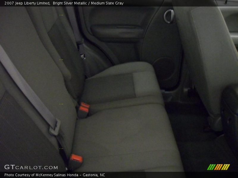 Bright Silver Metallic / Medium Slate Gray 2007 Jeep Liberty Limited