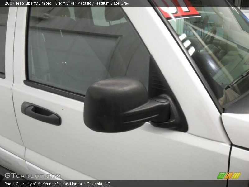 Bright Silver Metallic / Medium Slate Gray 2007 Jeep Liberty Limited
