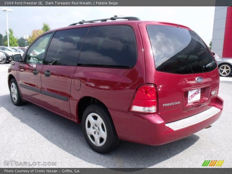Dark Toreador Red Metallic / Pebble Beige 2004 Ford Freestar SE