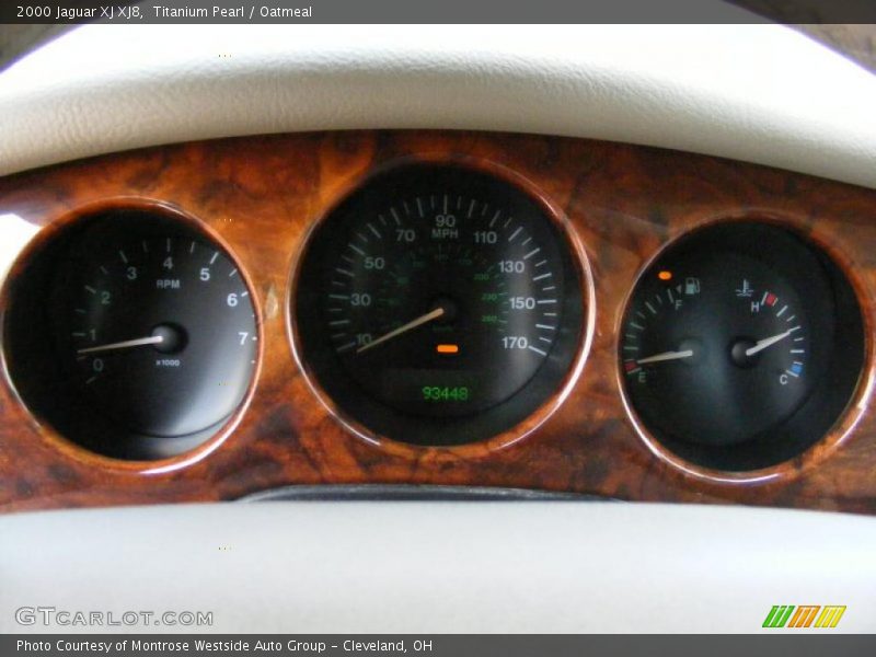 Titanium Pearl / Oatmeal 2000 Jaguar XJ XJ8
