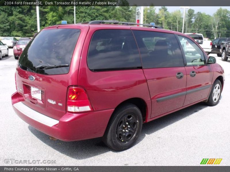 Dark Toreador Red Metallic / Pebble Beige 2004 Ford Freestar SE