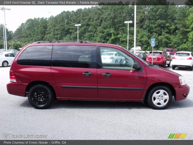 Dark Toreador Red Metallic / Pebble Beige 2004 Ford Freestar SE
