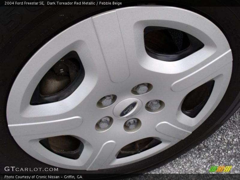 Dark Toreador Red Metallic / Pebble Beige 2004 Ford Freestar SE