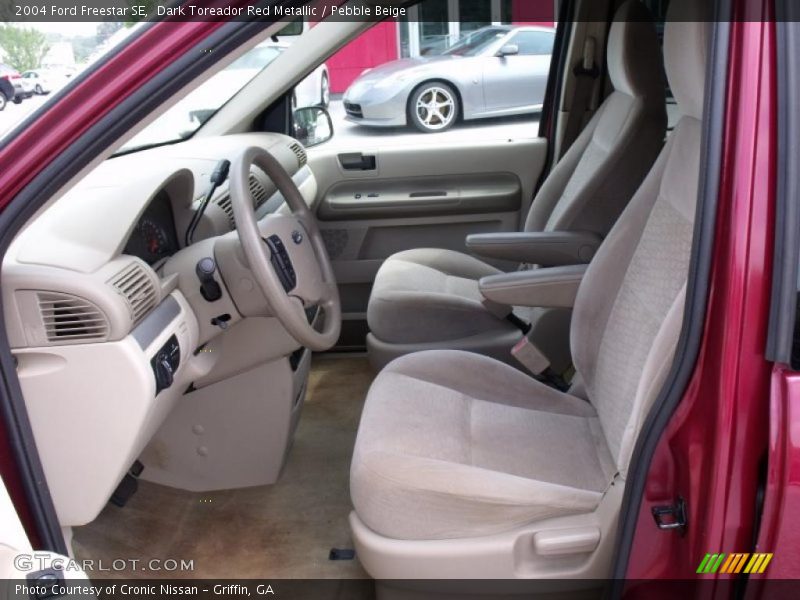Dark Toreador Red Metallic / Pebble Beige 2004 Ford Freestar SE