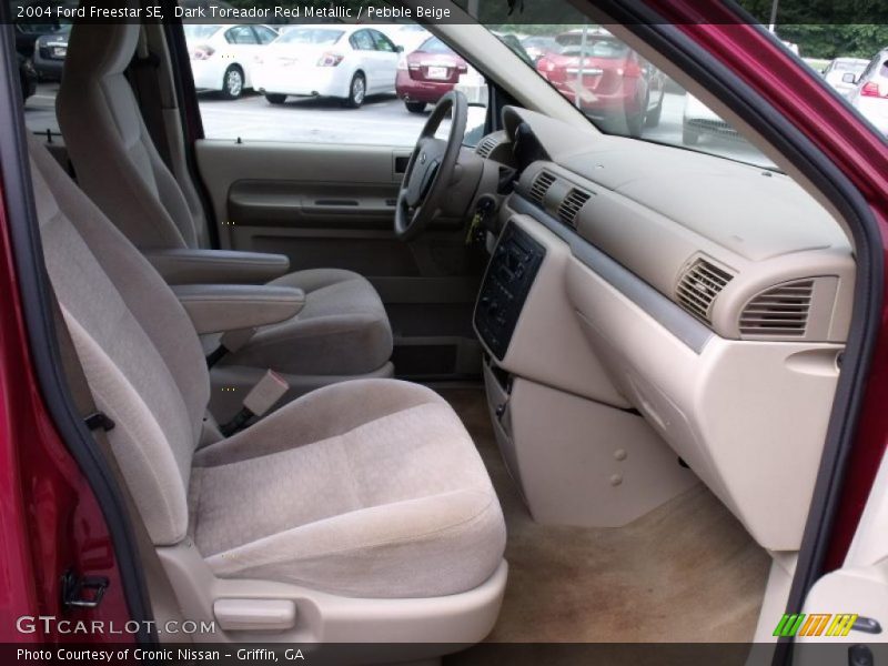 Dark Toreador Red Metallic / Pebble Beige 2004 Ford Freestar SE