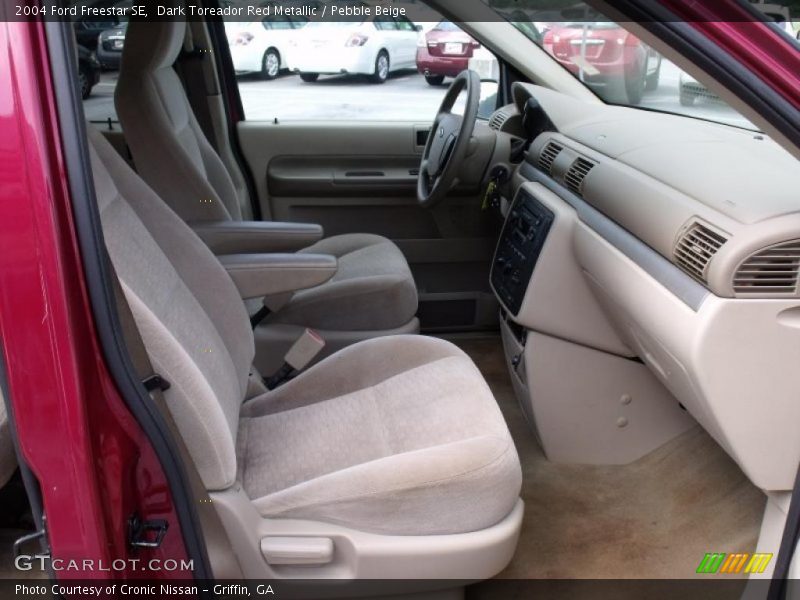 Dark Toreador Red Metallic / Pebble Beige 2004 Ford Freestar SE