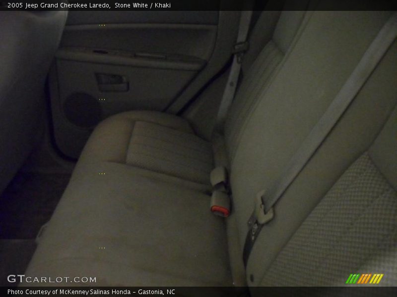 Stone White / Khaki 2005 Jeep Grand Cherokee Laredo