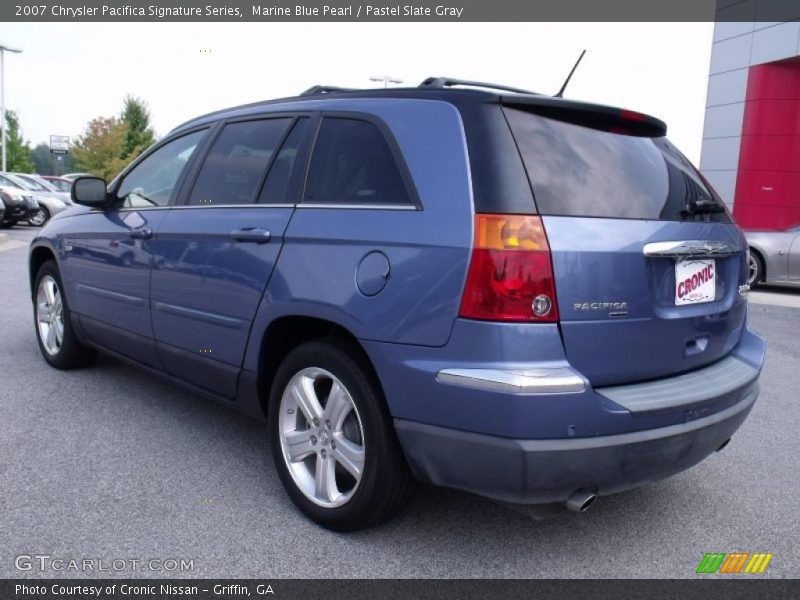 Marine Blue Pearl / Pastel Slate Gray 2007 Chrysler Pacifica Signature Series