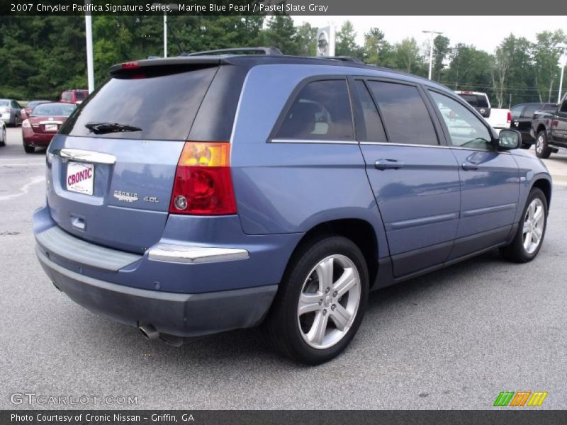 Marine Blue Pearl / Pastel Slate Gray 2007 Chrysler Pacifica Signature Series