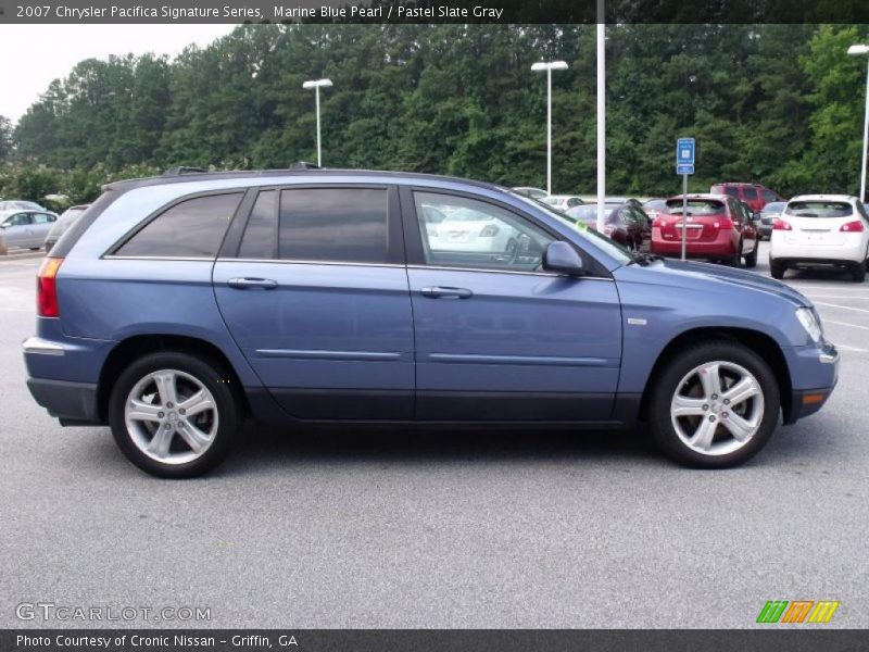 Marine Blue Pearl / Pastel Slate Gray 2007 Chrysler Pacifica Signature Series