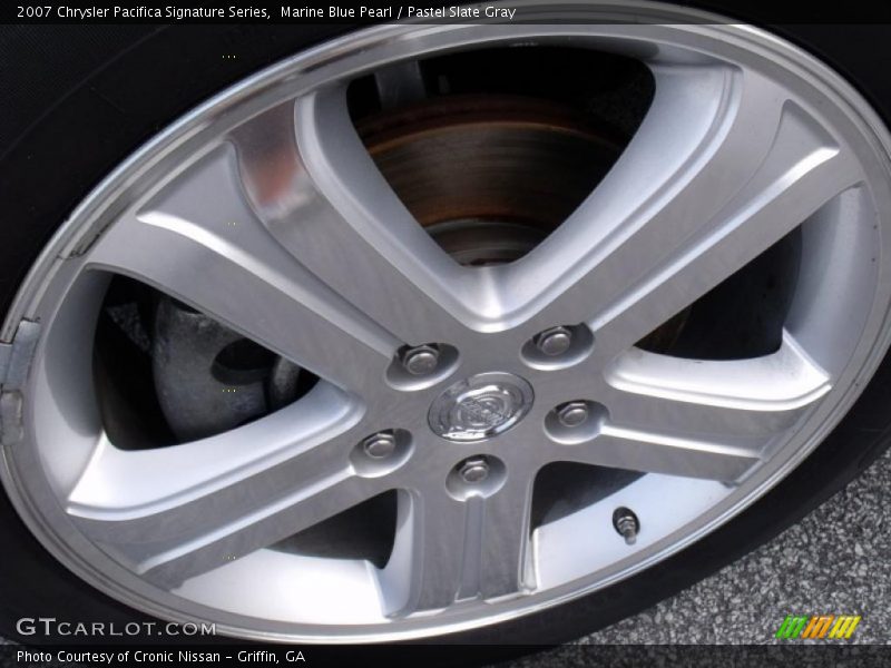 Marine Blue Pearl / Pastel Slate Gray 2007 Chrysler Pacifica Signature Series