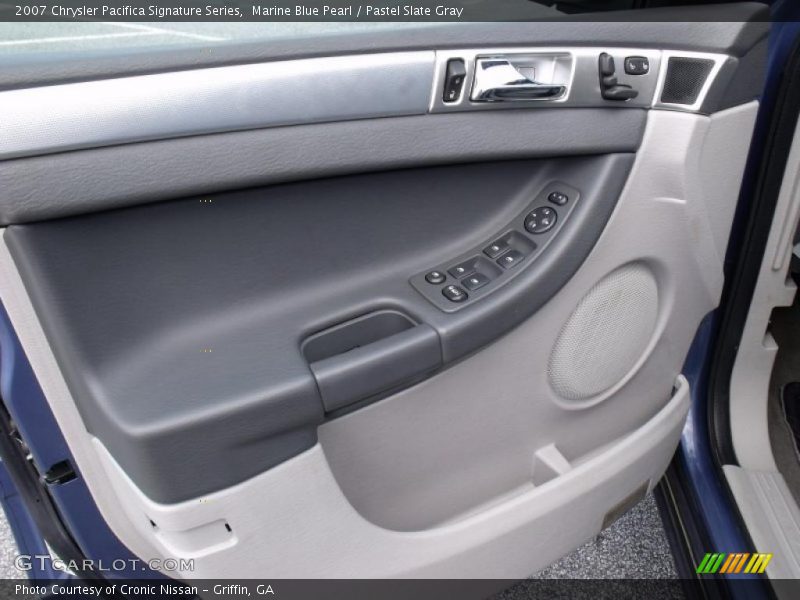 Marine Blue Pearl / Pastel Slate Gray 2007 Chrysler Pacifica Signature Series