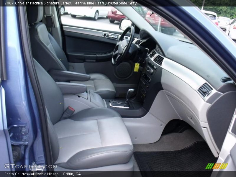 Marine Blue Pearl / Pastel Slate Gray 2007 Chrysler Pacifica Signature Series