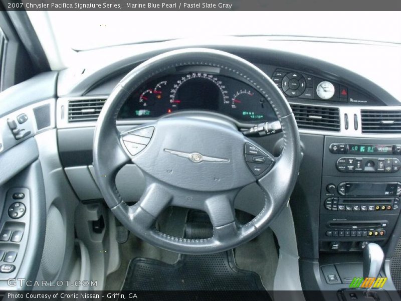 Marine Blue Pearl / Pastel Slate Gray 2007 Chrysler Pacifica Signature Series