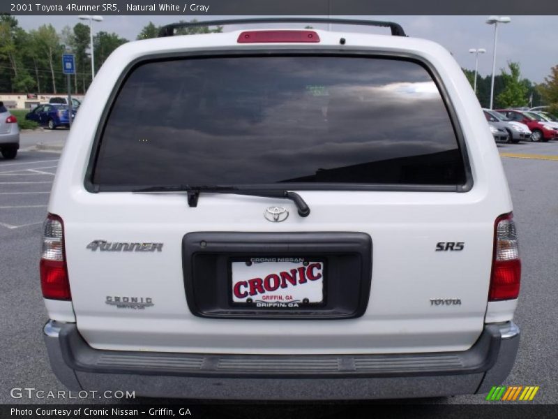 Natural White / Gray 2001 Toyota 4Runner SR5