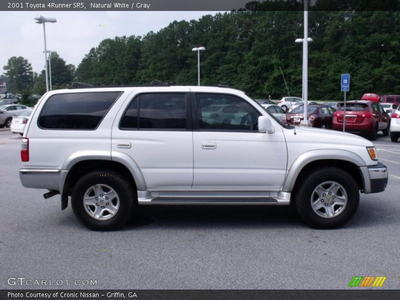 Natural White / Gray 2001 Toyota 4Runner SR5