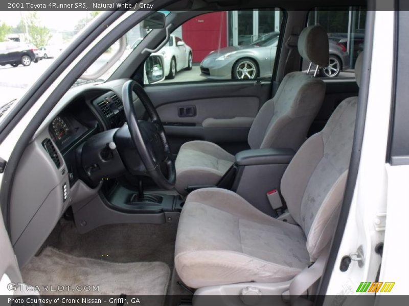 Natural White / Gray 2001 Toyota 4Runner SR5