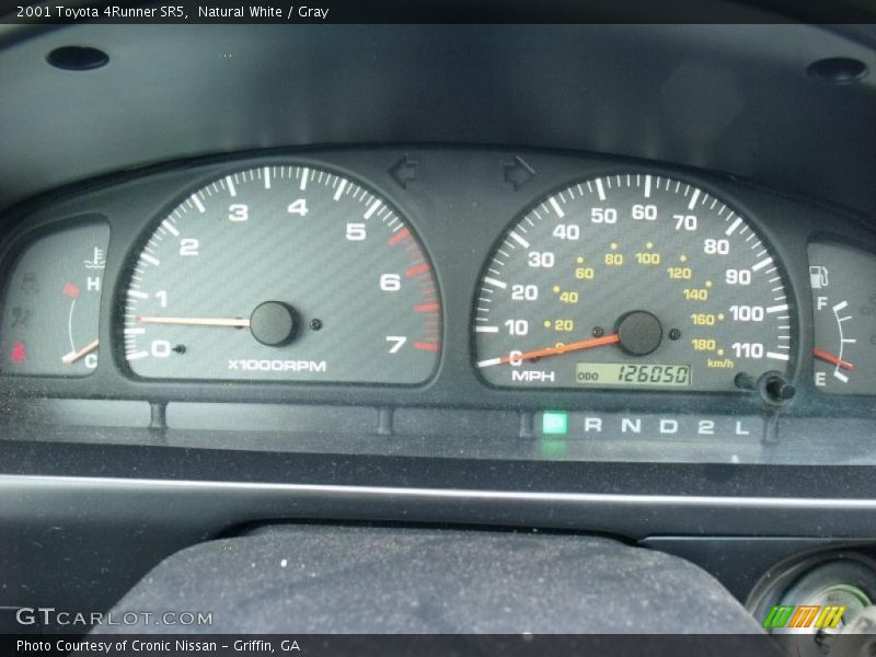 Natural White / Gray 2001 Toyota 4Runner SR5