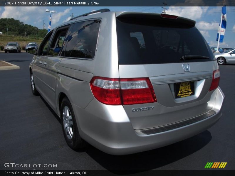 Silver Pearl Metallic / Gray 2007 Honda Odyssey EX-L