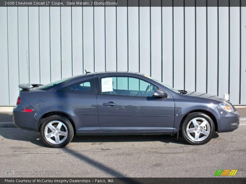 Slate Metallic / Ebony/Ebony 2008 Chevrolet Cobalt LT Coupe