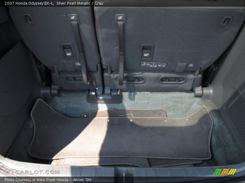 Silver Pearl Metallic / Gray 2007 Honda Odyssey EX-L