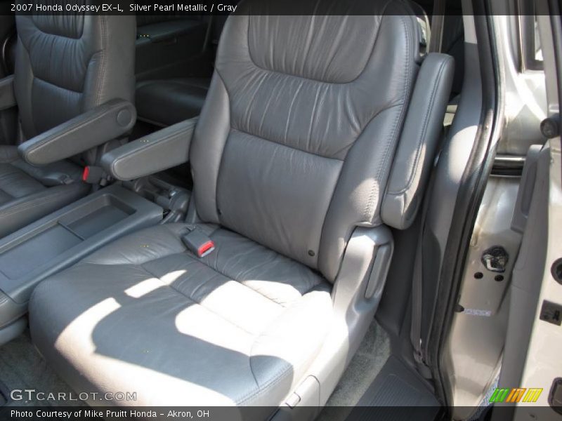 Silver Pearl Metallic / Gray 2007 Honda Odyssey EX-L